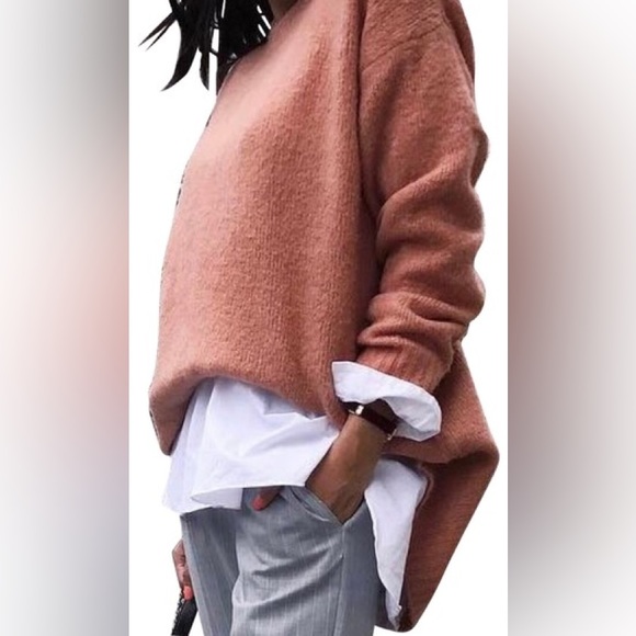 Zara STRAIGHT KNIT SWEATER - Picture 10 of 10